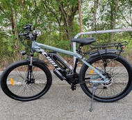 全新26吋inch電動單車70KM續航助力隱藏電車electric bike成人山地外賣單車brand new E bike  electric bicycle