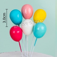 6pcs Balloon Cake Topper