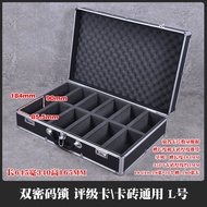 กล่องบล็อกการจัดเก็บและเรียงลำดับบัตรการรับรอง PSA BGS ของ Natao Ao Bing กล่องบล็อก CCG สำหรับบัตร N