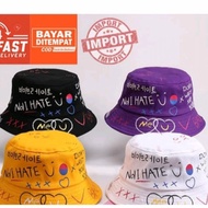 topi bucket hat badas dewasa pria wanita