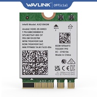 Wavlink การ์ดเครือข่ายไร้สาย WiFi 6E Intel AX210 Tri-Band 5400Mbps 2.4GHz 5GHz 6GHz 802.11AX MU-MIMO