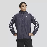 ADIDAS 247 WIND JKT 男風衣連帽外套-HM2721 XS 藍