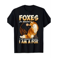 Fox Shirt Fox Is A Great Cute Fox Shirt T-shirt Cotton