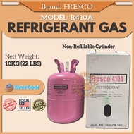 SNOWICE/FRESCO Refrigerant gas for air-conditioning/ Gas untuk aircond -Gas 410A 10.0KG (22 LBS)