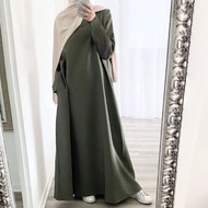 (READY STOCK) FREE SHIPPING - PLUS SIZE JUBAH MUSLIMAH AYESHA ( 4XL-7XL ) PRINCESS CUTTING / PREMIUM