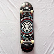 Element “Hatched Blue” 7.75” x 31” Skateboard Complete