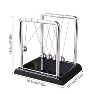 Newton Cradle Balance Steel Balls Cradle Physics Science Pendulum Swing Balls For Table Desktop Deco
