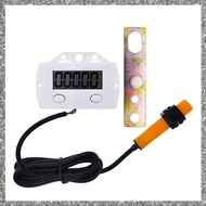 (HAJR) 5 Digit Electronic Digital Display Counter Proximity Industrial Magnetic Sensor Switch Punch 