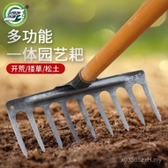Kun Ning Wang Pertanian Merumput Lama Rumput Rumput Tebal Baru Rumput Sembilan Gigi Rake Rumah Tangg