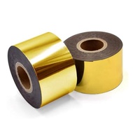 Hot Stamping Foil Paper with 1.5x400ft Hot Foil Stamping Paper for Leather Bronzing Machine DIY Deco