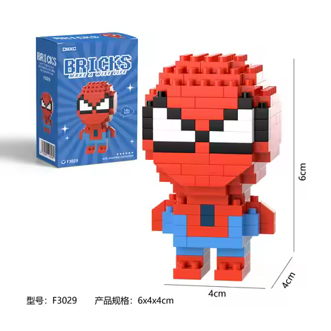 Blocs de construction Marvel Spider-Man, Deadpool & Venom Iron Man, figurines animées Marvel Legends