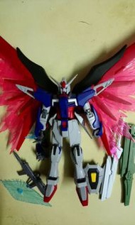 HG 1/144 DESTINY GUNDAM SpecⅡ&ZEUS SILHOUETTE 命運高達 宙斯魅影 成品