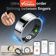 Smart Ring Heart Rate Sleep Health Monitoring Multi-Sport Mode Waterproof Smart Ring with Charging C