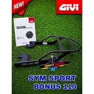 Monorack Givi SYM SPORT BONUS 110 Advance Monorack 100% Original GIVI Accessories  Bonus 110 Spare P