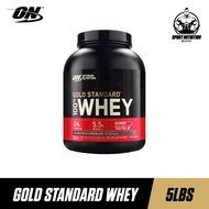 ON 100% WHEY GOLD STANDARD 5LBS -Whey protein + cutting+ 24G Protein 5G BCAA 4G Glutamine 100% Authe