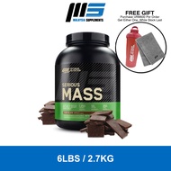 Optimum Nutrition Serious Mass 6lbs - ON Weight & Mass Gain, Muscle Building, Bulking & Sizing