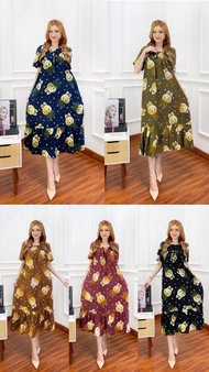 gamis busui bahan rayon adem //gamis terbaru busui friendly