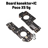 Flexible Connector+IC Xiomi poco X5 5g Board Charger Connector