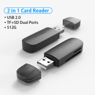 Vention การ์ดรีดเดอร์ SD ที่เก็บข้อมูล USB เครื่องอ่านการ์ดเครื่องอ่านการ์ด USB Type C 3.0เพื่อการ์ดความจำอะแดปเตอร์สำหรับแล็ปท็อปเครื่องอ่านบัตรมีเดียอัจฉริยะ OTG Type C เครื่องอ่านการ์ดทั้งหมดในหนึ่งเดียว