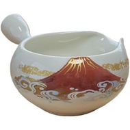 Handle Matcha bowl Red Fuji L108