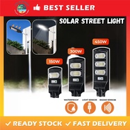 150W - 450W Solar Street Light Solar Light PIR Motion Sensor Wall Road Lamp Timing Remote Floodlight