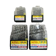 KING TOYO HSS DRILL BIT SET