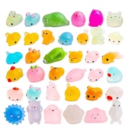 Cute Squishy Toys Mini Animal Decompression Pinch Toy Random B4A0