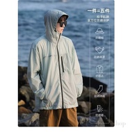 Waterproof Zipper Decorative Jacket Youth Outdoor Hiking Jacket Boys Jacket Outdoor Hiking Jacket Mo