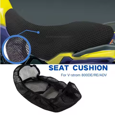 For SUZUKI V-STROM 800DE V STROM 800RE Motorcycle Accessories 3D Breathable Seat Cover VSTROM 800 Ad