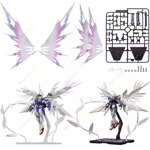 Action Figures Wing Parts DIY Special Effects Seraph Wings of Destiny for EW RG MG Wing Zero Mobile 