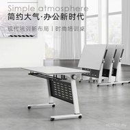 Movable Stitching Movable Long Table Table Chair Table Chair Combination Conference Table Training D