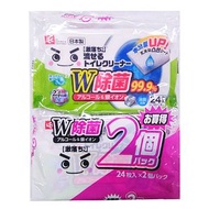 LEC 可沖散馬桶清潔劑，24 片 x 2 包