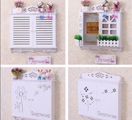 Cover the box     Pastoral wall decoration electric meter box switch box electric meter box shelt