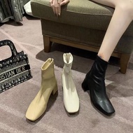 Miec4pm6so Shop new shoes Boots For Women New Leather Korean Chunky