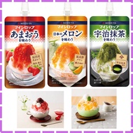 Meidiya MEIDI-YA My Syrup Shaved Ice Syrup Amaou Strawberry syrup Melon Syrup Matcha JAPAN Direct fr