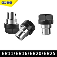 Er11 Er16 Er20 Er25 thread tool post c16 c20 c25 Engraving machine Drill chuck ER tool holder motor 