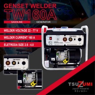 GENSET LAS PORTABLE TSUZUMI TW160A GESOLINE WELDER 160 AMPER 1000 WATT