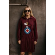 Hoodie tunic woman UN**L0 XP***UT5 01 size L (P93 x L51)