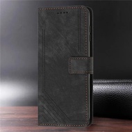 Realme C65 leather flip Casing For Realme C65 RealmeC65 C 65 65C Realmy 2024 Phone Case Luxury Leath