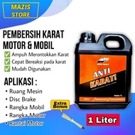 CAIRAN PEMBERSIH KARAT PADA RANGKA MOBIL MOTOR BESI ALUMINIUM ARSEN PROJECT ANTI KARAT 1LITER