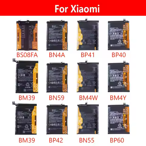 ISUNOO Battery For attery For Xiaomi BM4W 10T lite K60 K70 Pro 13 Ultra Redmi Note 8 9 10 11T 13 Pro