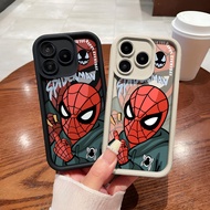 Spidreman Embossed Rounded Softcase For REALME C53, C51, C51S,NOTE 50, C63, C61, C35, C30, C33, C67 