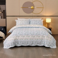 All Cotton Quilt Cover Live Four-Piece Set Korean Supply Recruiting Agent Export Sheet Quilt Small F