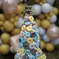 TERMURAH DONAT TOWER ULTAH / KUE DONAT TOWER | COD