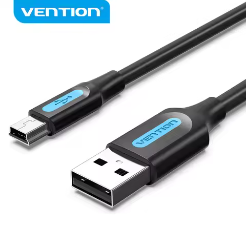 Vention Mini USB Cable Fast Charging USB to Mini USB Data Cable for Digital Camera HDD MP3 MP4 Playe