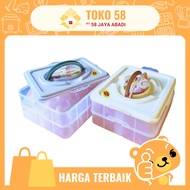 [COD] Asvita Egg Tray 2 x 20 Eggs (TTS-2)