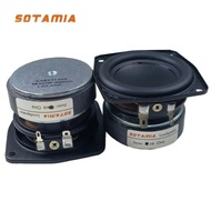 SOTAMIA 2Pcs 3 Inch Subwoofer Speaker 4 Ohm 35W Audio Bass Woofer DIY Hifi Music Bluetooth Speaker B