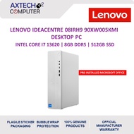 Lenovo IdeaCentre Tower 08IRH9 90XW005KMI Desktop PC Cloud Grey ( i7-13620H, 8GB, 512GB SSD, Intel, 