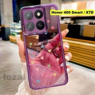Casing Honor 400 Smart 5G Case Honor X7D X7 d Casing Soft Shockproof Carton Clear Back Cover