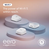 eero 7 Mesh Wi-Fi 7 System | 3 Pack for Multi-Gig Speeds